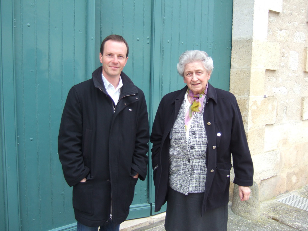 Château Calon-Ségur, Vincent Millet and Denise Capbern-Gasqueton. ten years ago...