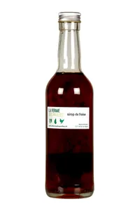 Sirop de fraise, Ferme des Pralies (50 cl)