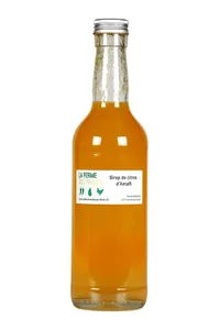 Sirop de citron d'Amalfi, Ferme des Pralies (50 cl)