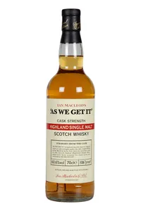 Whisky Highland, As We Get It, MacLeod‘s, 60.6%