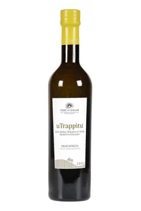 Huile d'olives E.V. Trappitu, Delicatezza del secondo recolto, T. di Shemir (50 cl)