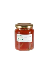 Sauce tomate, Ferme des Pralies (340 gr)