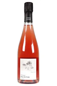 Champagne Extra-Brut rosé, Rose de craie, Etienne Calsac