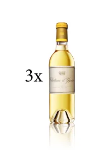 Château d'Yquem, 3 demi-bouteilles 37.5 cl en caisse bois - 2023